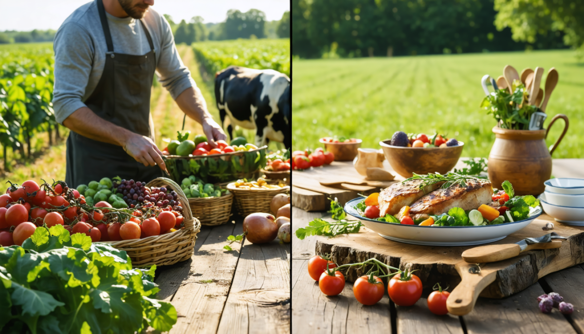 découvrez comment le modèle « de la ferme à votre assiette » connecte directement la nature à nos repas, garantissant fraîcheur, authenticité et qualité dans chaque bouchée.