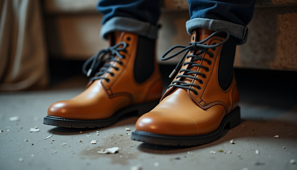 Les raisons pour lesquelles les artisans privilégient les chaussures de sécurité montantes